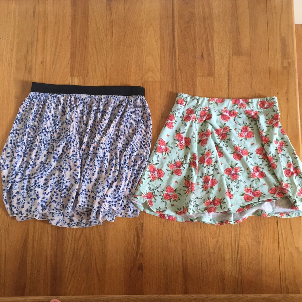 Various flowy skirts